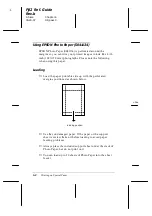 Предварительный просмотр 110 страницы Epson Stylus color 600 User Manual