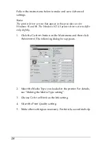 Предварительный просмотр 35 страницы Epson Stylus Color 660 Manual