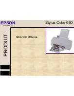 Epson Stylus Color 660 Service Manual предпросмотр