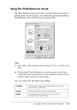 Предварительный просмотр 37 страницы Epson Stylus Color 670 Manual