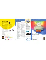 Предварительный просмотр 1 страницы Epson Stylus Color 740 Brochure