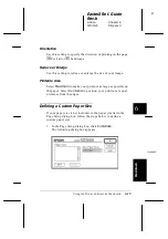 Preview for 107 page of Epson Stylus Color 800 User Manual