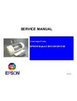 Epson Stylus Color C60 Service Manual preview