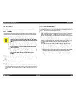 Предварительный просмотр 138 страницы Epson Stylus Color C60 Service Manual