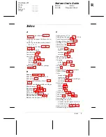 Preview for 109 page of Epson Stylus Color IIs User Manual