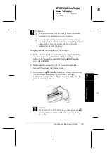 Preview for 121 page of Epson Stylus Color User Manual