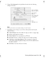 Preview for 74 page of Epson Stylus CX3500 Series Quick Reference Manual