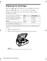 Preview for 83 page of Epson Stylus CX3500 Series Quick Reference Manual