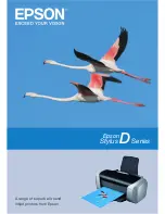 Epson Stylus D68 Brochure & Specs предпросмотр