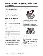 Preview for 14 page of Epson STYLUS DX4200 Series Basic Operation Manual