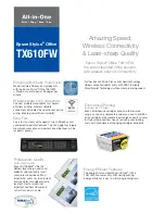 Предварительный просмотр 2 страницы Epson STYLUS OFFICE TX610FW Series Brochure & Specs