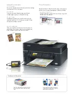 Предварительный просмотр 3 страницы Epson STYLUS OFFICE TX610FW Series Brochure & Specs