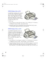 Предварительный просмотр 7 страницы Epson Stylus Photo 1270 Printer Basics Manual