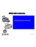 Epson Stylus Photo 1270 Service Manual preview