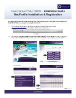 Preview for 9 page of Epson Stylus Photo 1500W Installation Manual