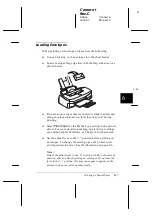 Предварительный просмотр 130 страницы Epson Stylus Photo 700 User Manual