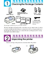 Preview for 2 page of Epson Stylus Photo 790 Setup Manual