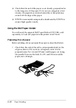 Preview for 30 page of Epson Stylus Photo 875 DC Manual