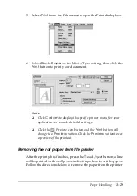 Preview for 47 page of Epson Stylus Photo 875 DC Manual