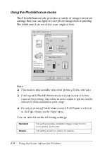 Preview for 58 page of Epson Stylus Photo 875 DC Manual