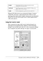 Preview for 59 page of Epson Stylus Photo 875 DC Manual