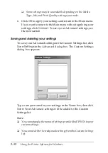 Preview for 62 page of Epson Stylus Photo 875 DC Manual