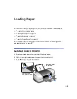 Preview for 13 page of Epson Stylus Photo 900 Printer Basics Manual