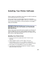 Preview for 87 page of Epson Stylus Photo 900 Printer Basics Manual