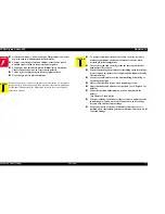 Предварительный просмотр 75 страницы Epson Stylus Photo 925 Service Manual