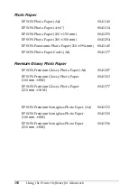 Preview for 202 page of Epson Stylus Photo 950 User Manual