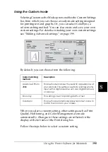 Preview for 207 page of Epson Stylus Photo 950 User Manual