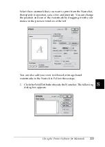 Preview for 231 page of Epson Stylus Photo 950 User Manual