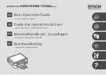 Epson Stylus Photo PX700W Basic Operation Manual preview