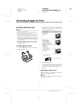 Preview for 9 page of Epson STYLUS PHOTO R240 Series Basic Operation Manual