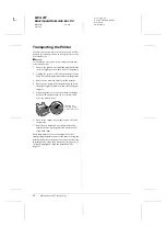 Preview for 16 page of Epson STYLUS PHOTO R240 Series Basic Operation Manual