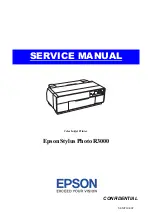 Epson Stylus Photo R3000 Series Service Manual preview