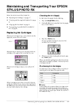 Preview for 19 page of Epson Stylus Photo RX520 Series Operation Manual