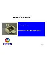 Epson Stylus Photo785EPX Service Manual preview