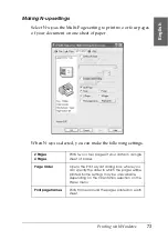 Предварительный просмотр 73 страницы Epson Stylus Pro 4800 Portrait Edition Reference Manual