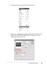 Preview for 70 page of Epson Stylus Pro 4880 ColorBurst Edition - Stylus Pro 4880 ColorBurst User Manual