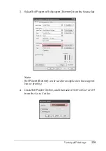 Preview for 129 page of Epson Stylus Pro 4880 ColorBurst Edition - Stylus Pro 4880 ColorBurst User Manual