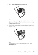 Preview for 230 page of Epson Stylus Pro 4880 ColorBurst Edition - Stylus Pro 4880 ColorBurst User Manual