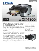 Epson Stylus Pro 4900 Brochure preview