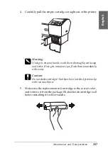 Предварительный просмотр 287 страницы Epson Stylus Pro 7400 User Manual