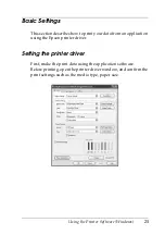 Preview for 25 page of Epson Stylus Pro 7450 User Manual