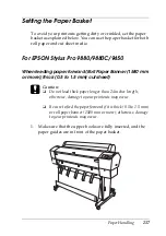 Preview for 237 page of Epson Stylus Pro 7450 User Manual