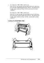 Preview for 279 page of Epson Stylus Pro 7450 User Manual