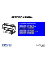 Preview for 1 page of Epson Stylus Pro 7890 Series Service Manual