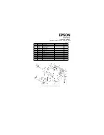 Preview for 21 page of Epson Stylus Pro 9600 Photographic Dye Ink Parts List