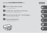 Preview for 1 page of Epson Stylus PX810FW SERIES Basic Operation Manual